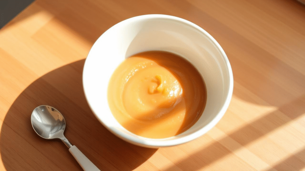 piure de morcov dulce cu măr