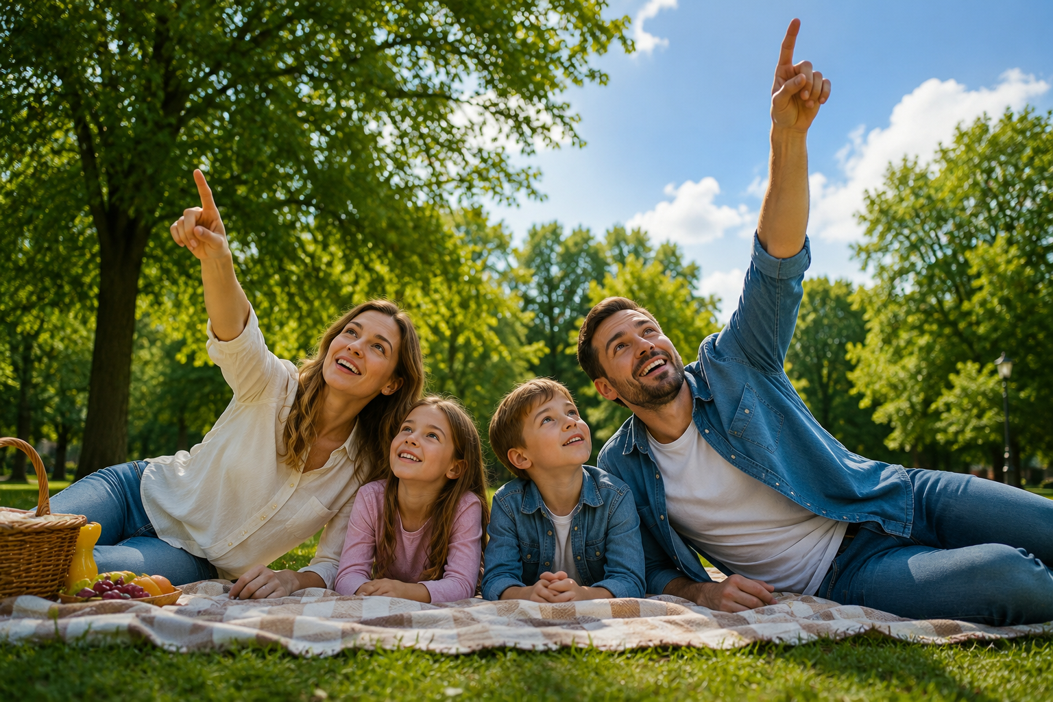 Weekendul fără ecrane: de ce două ore petrecute afară pot face minuni pentru dezvoltarea copiilor Picnic în parc