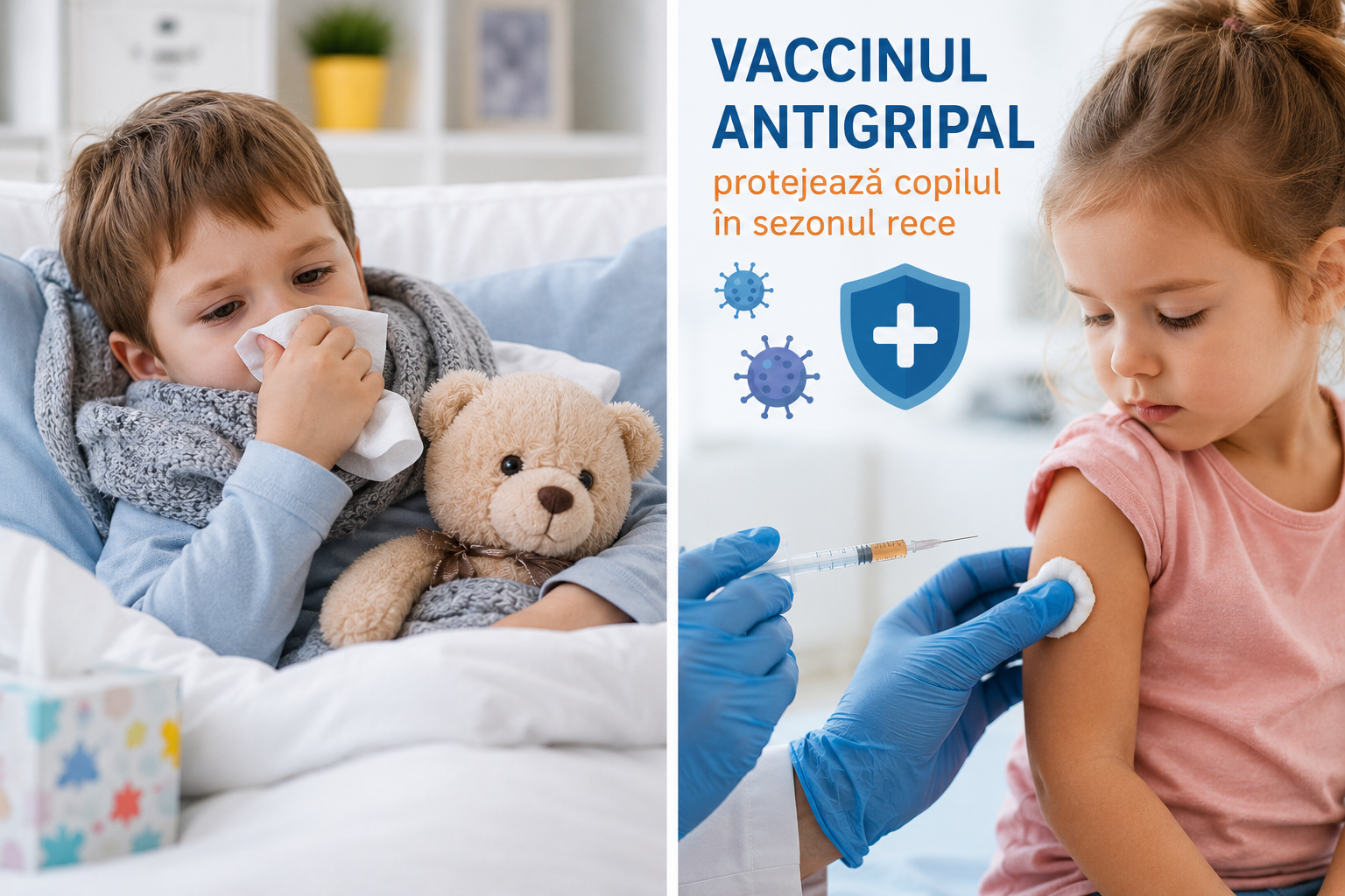 vaccin antigripal copii